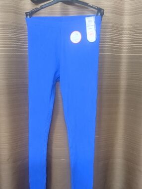 Wonder Nation Royal Blue Ribbed Leggings